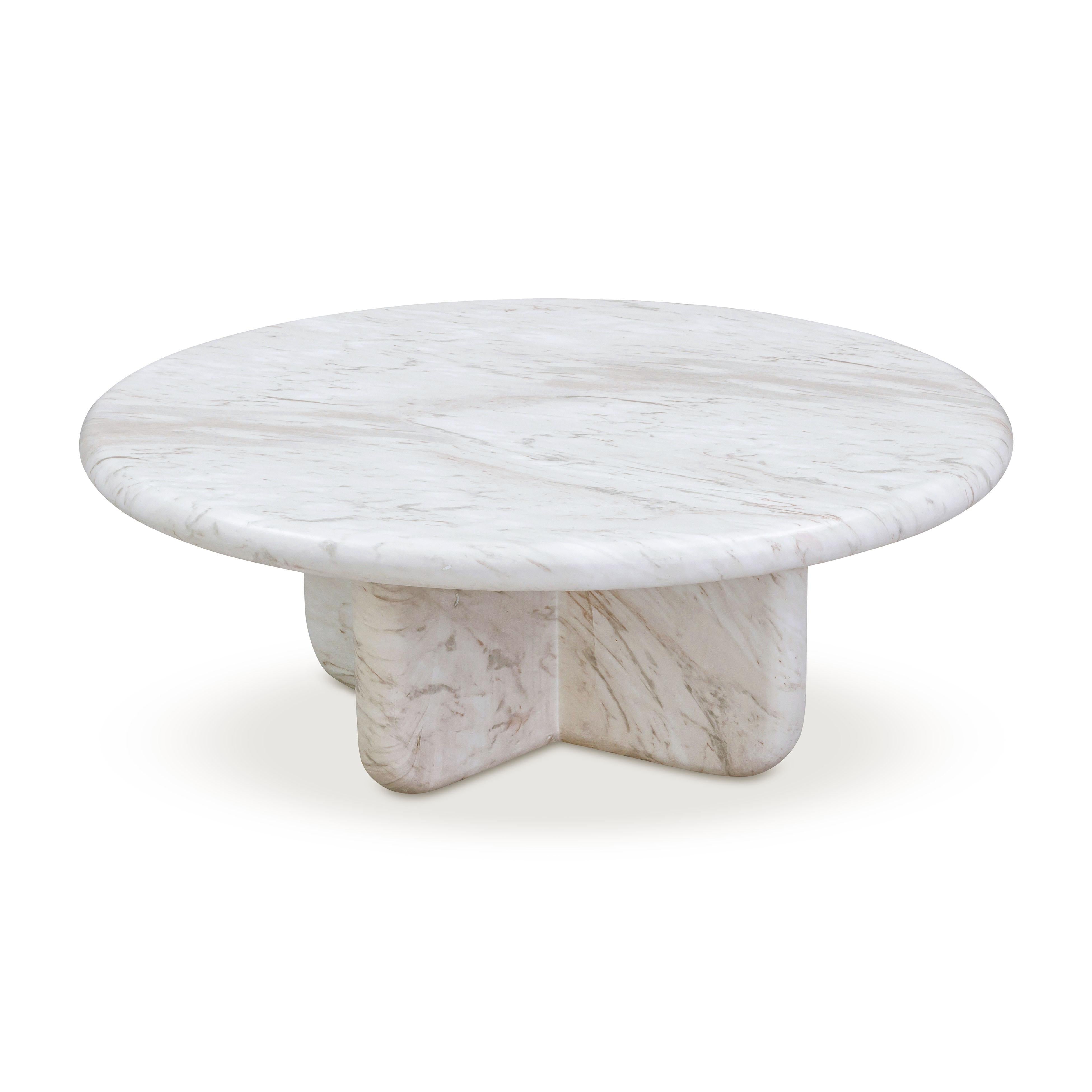 Juju Marble Indoor/Outdoor 32" Short Coffee Table