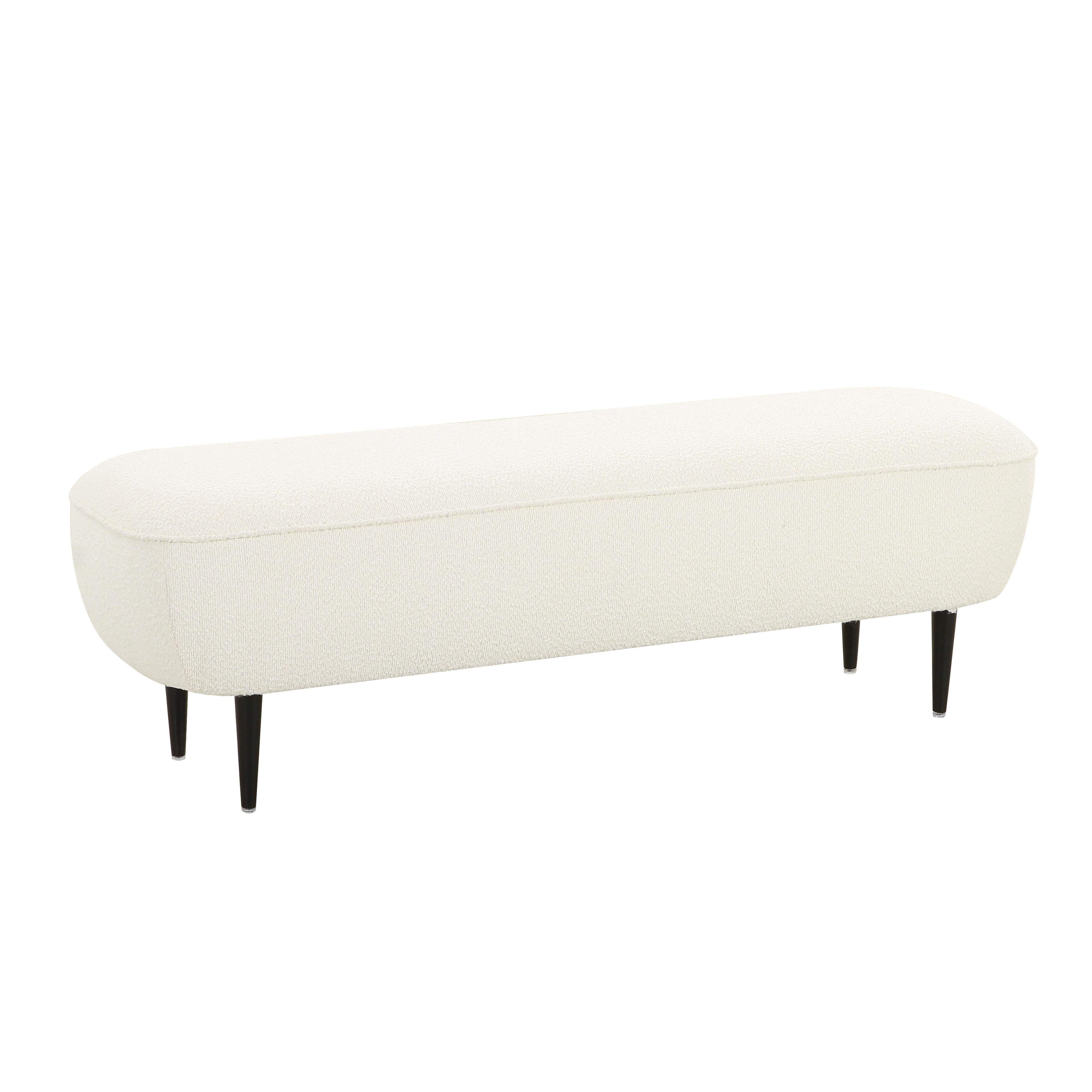 Denise Cream Boucle Bench - UK