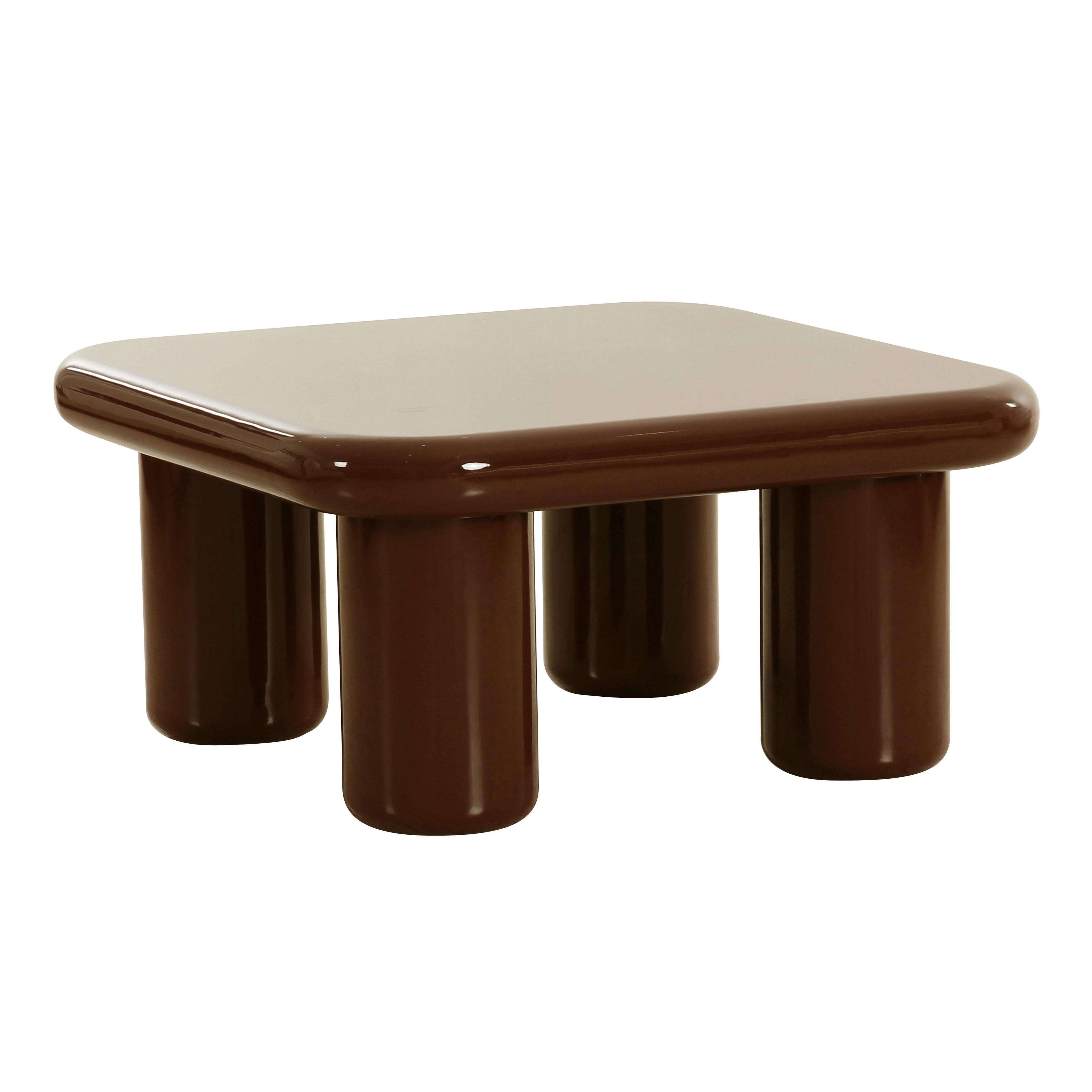 Memphis Chocolate Brown Coffee Table