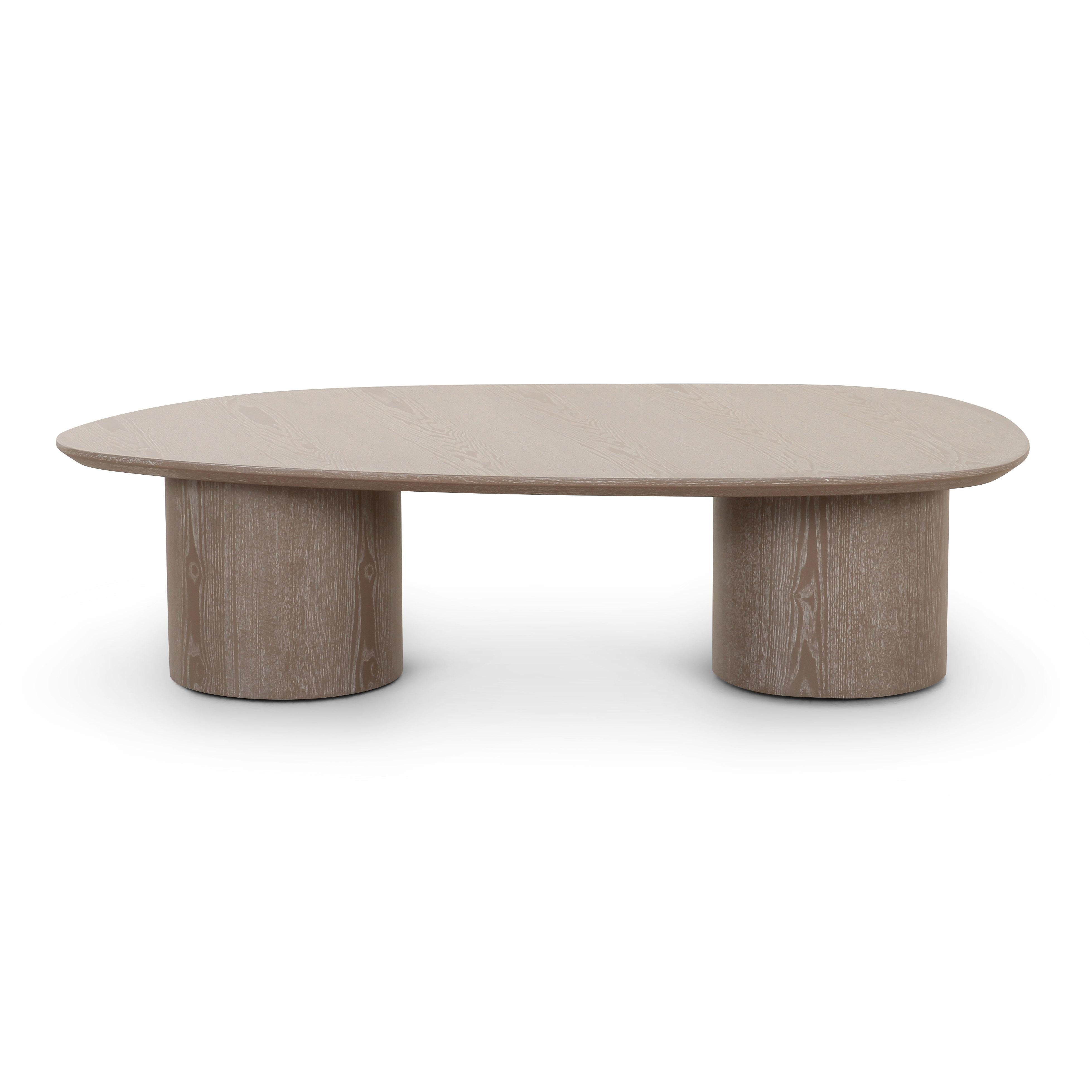 Rhema Washed Ash Oblong Coffee Table