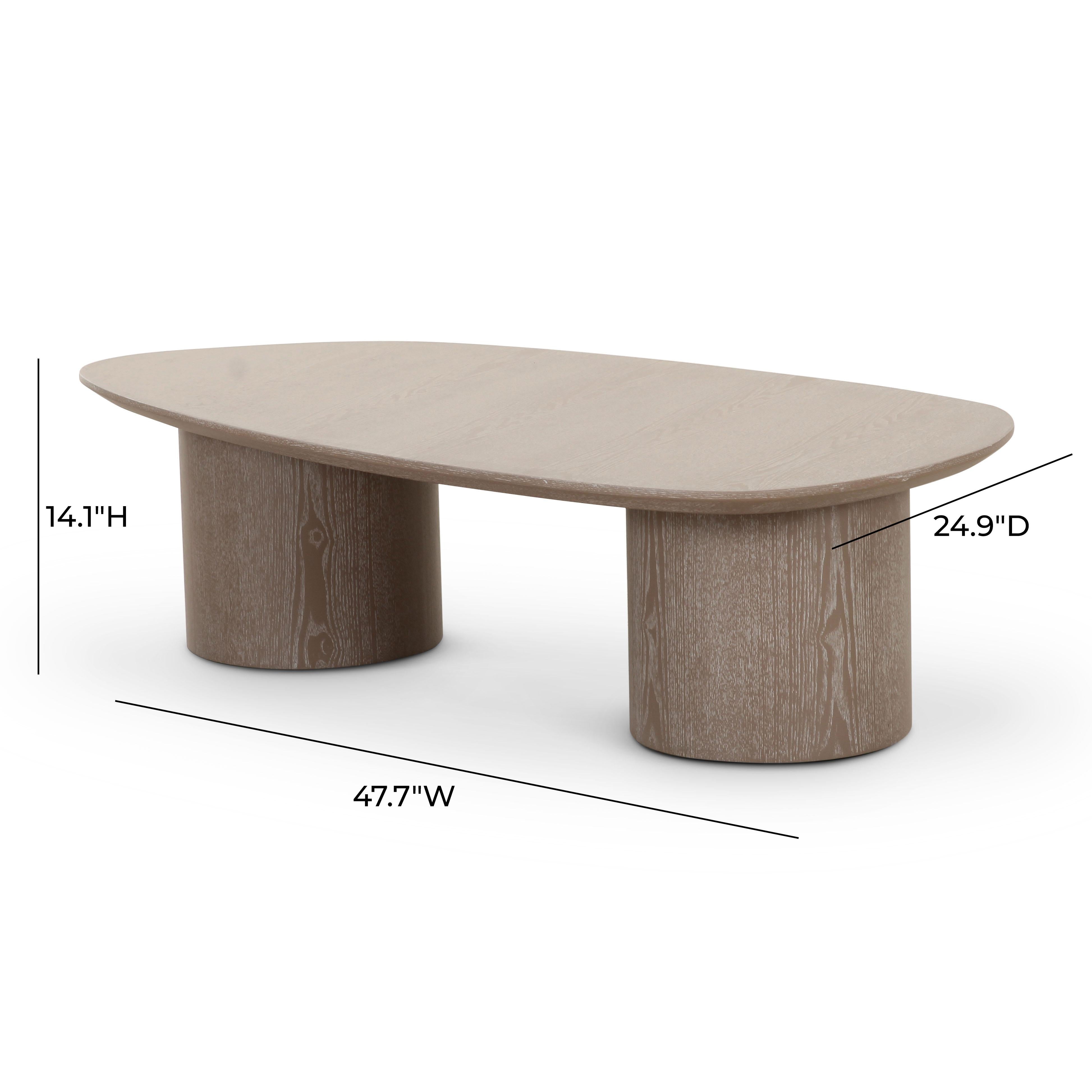 Rhema Washed Ash Oblong Coffee Table