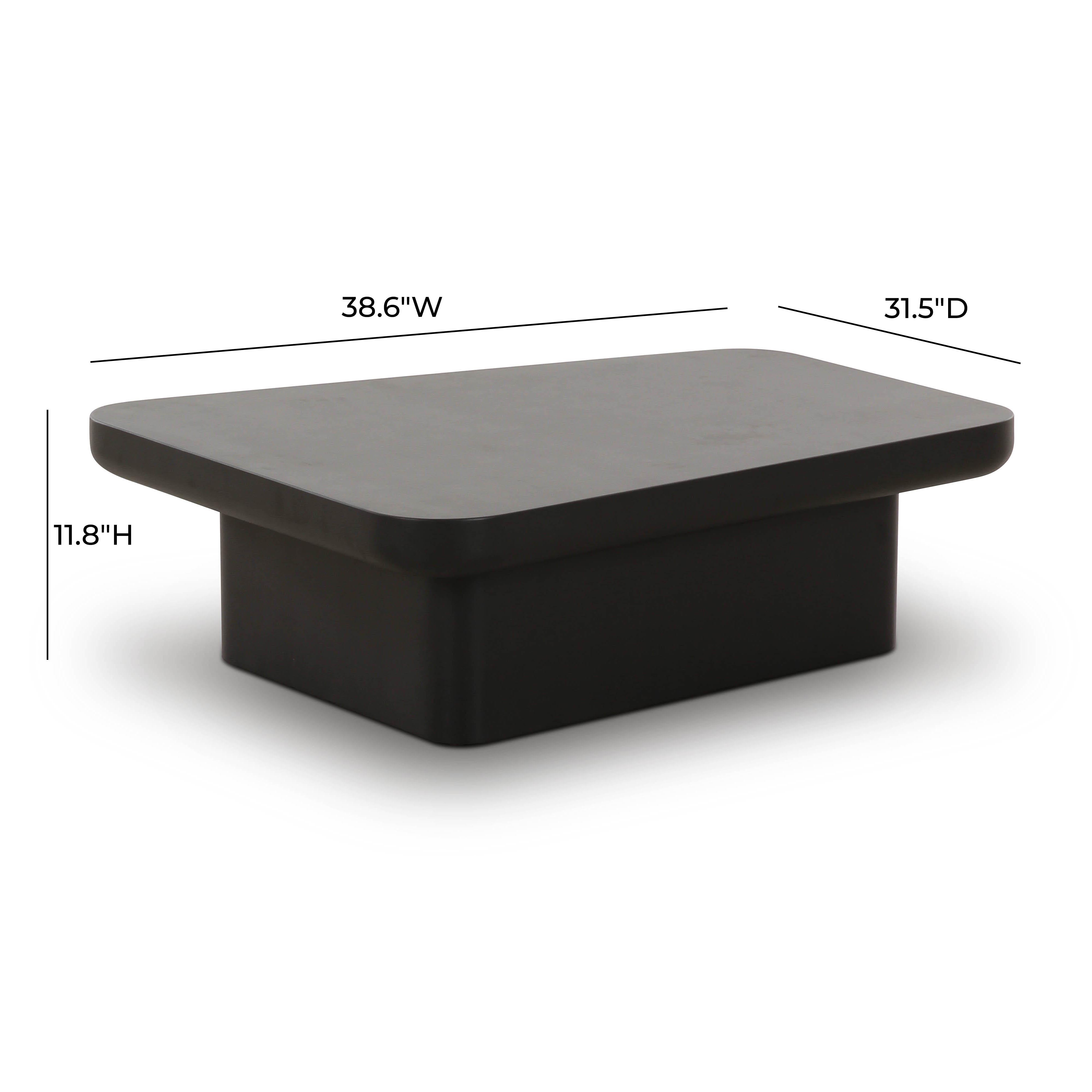 Yoko Black Large Coffee Table