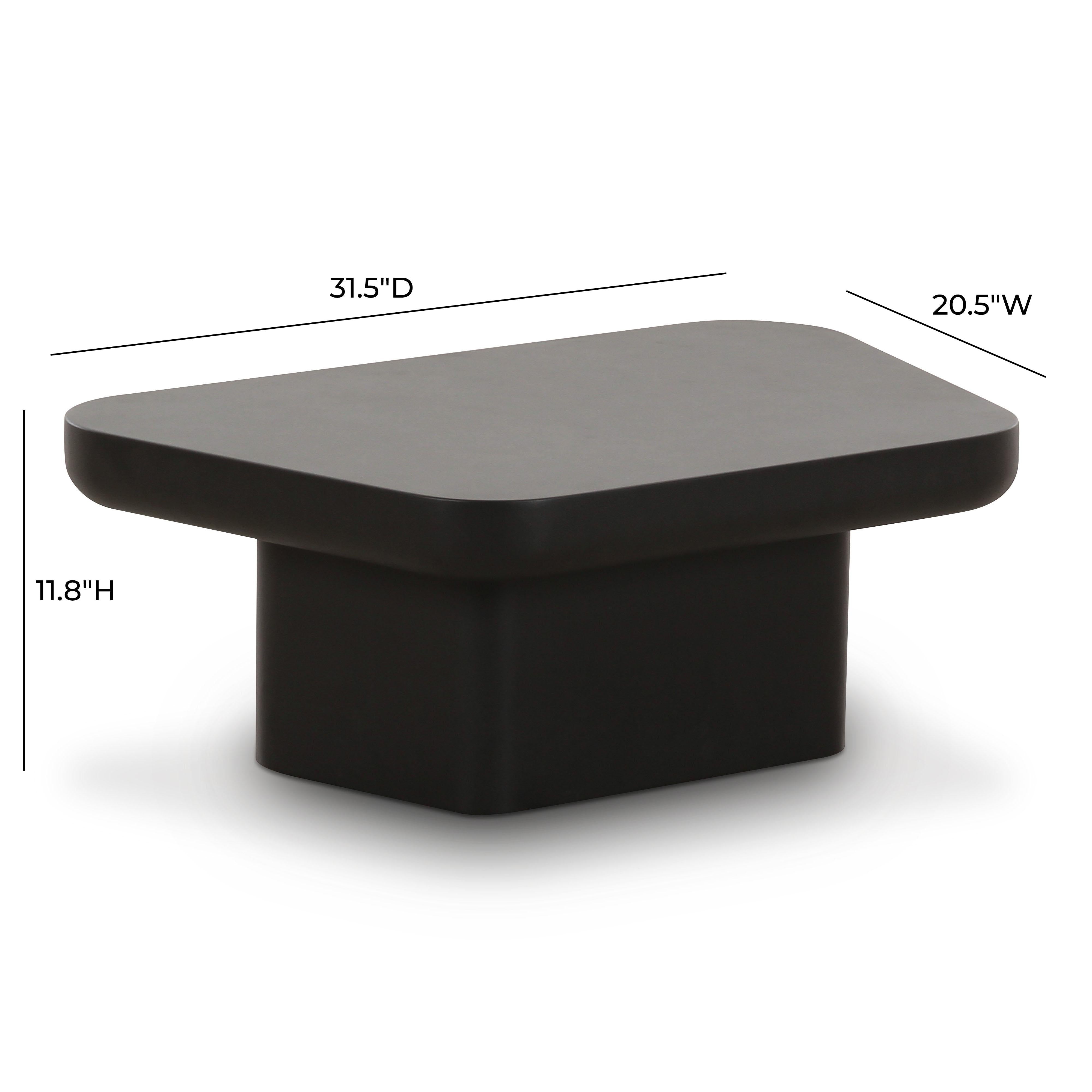 Yoko Black Small Coffee Table