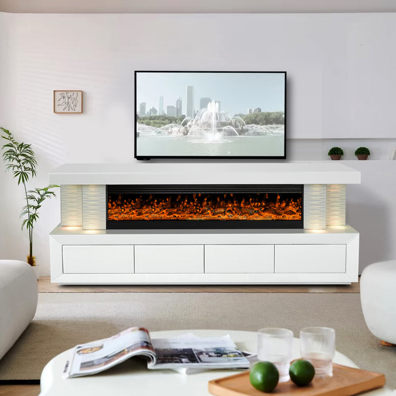 A97 TV STAND W/FIREPLACE **NEW ARRIVAL**