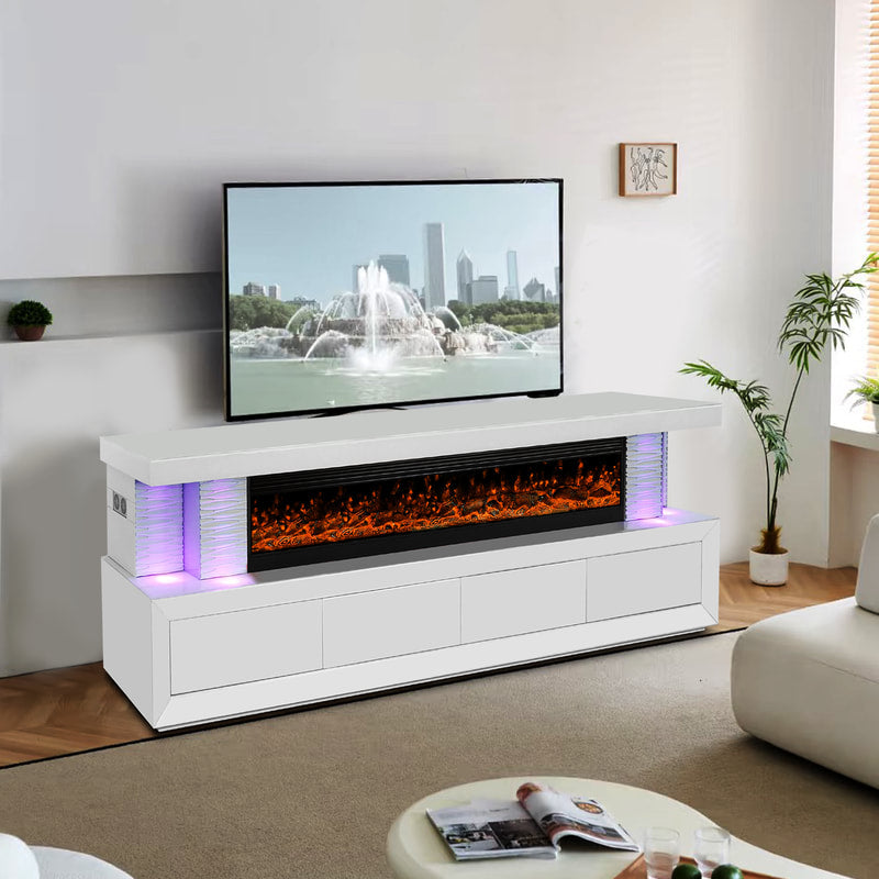 A97 TV STAND W/FIREPLACE **NEW ARRIVAL**