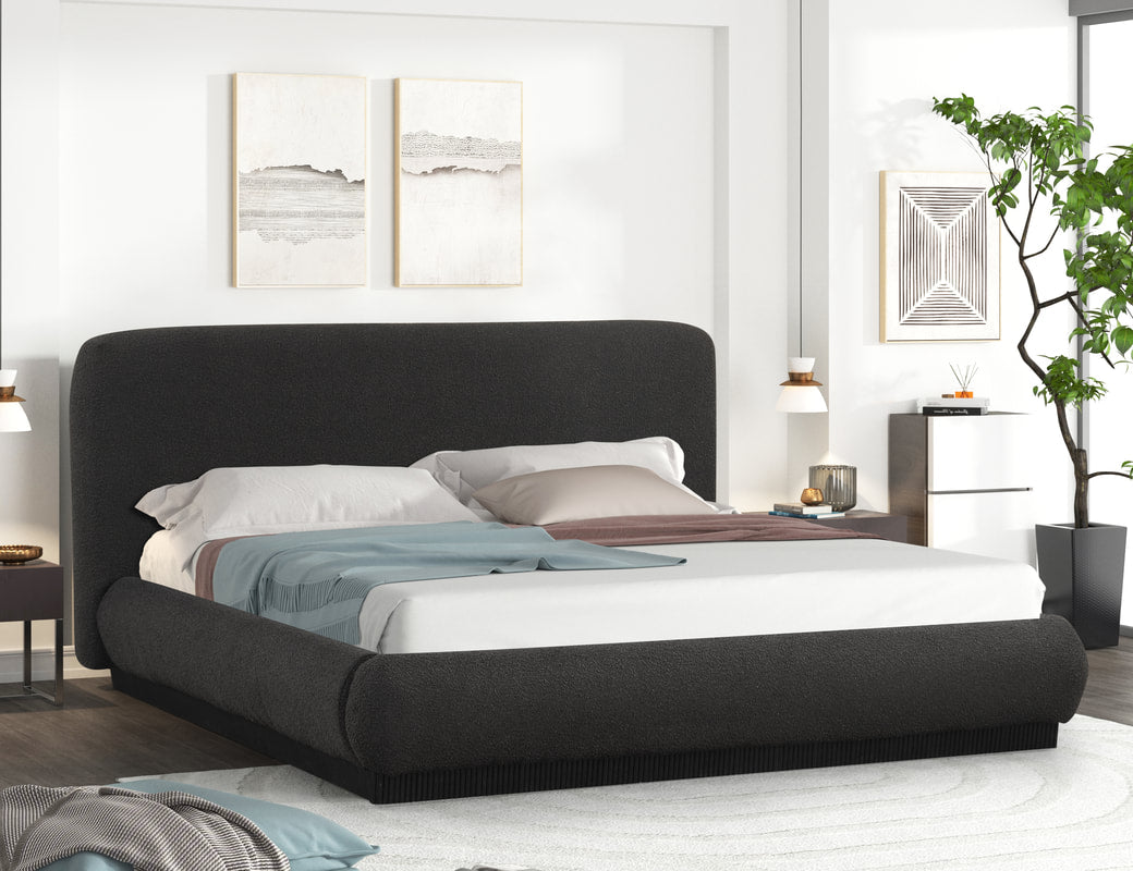 Annie Black Platform Bed