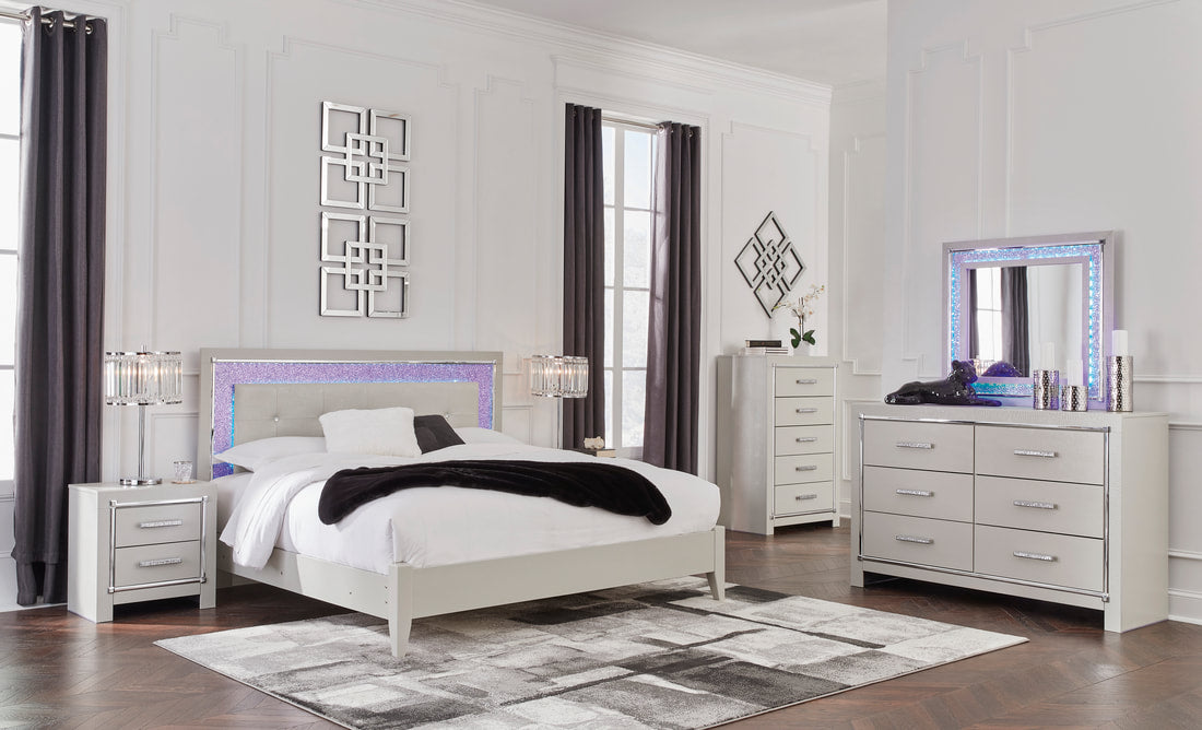 Ashley B2114 - 4pc or 5pc Bedroom Set - Queen, King