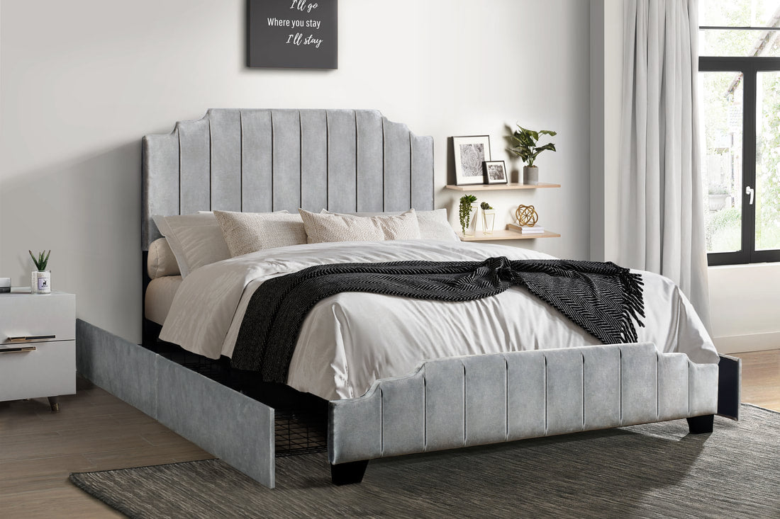 HH970 Platform Bed - Full, Queen, King