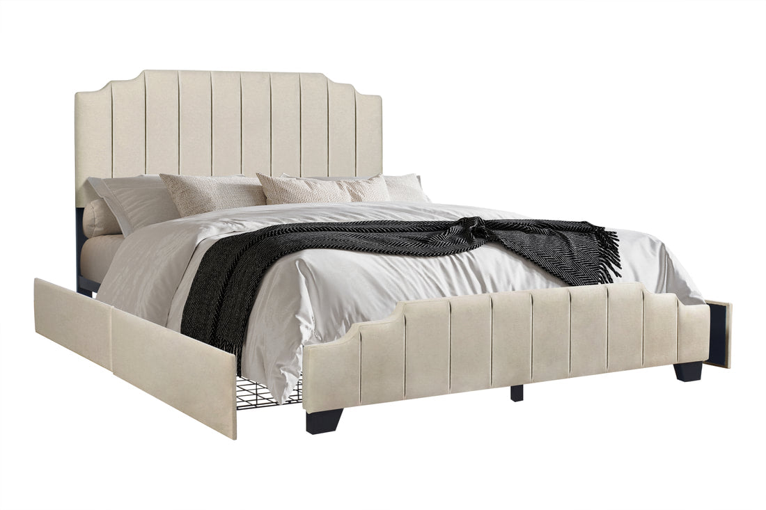 HH975 Platform Bed - Full, Queen, King