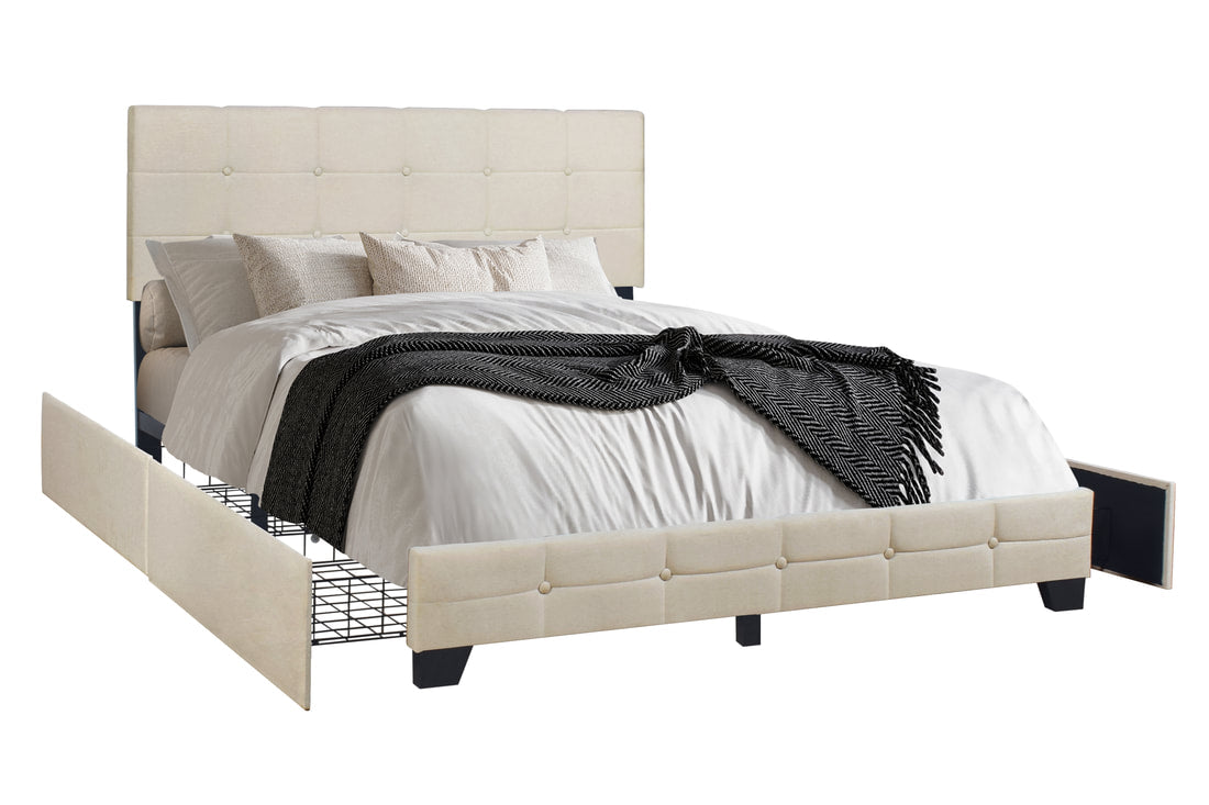 HH995 Platform Bed - Full, Queen, King