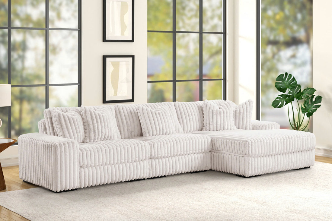 SUNDAY2 BEIGE 3PC Sectional **NEW ARRIVAL**